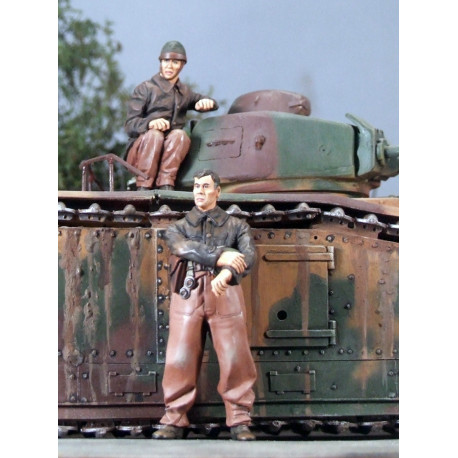 Tankistes B1bis Français mai 1940 (2fig)