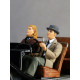 Civilian Couple in Traction 1944 (2 fig)