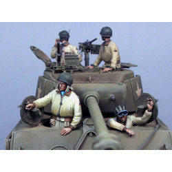 US Tean Sherman Allemagne 1945 (4fig)