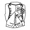 hand in Napoleon bust vest