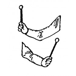 Kettle-drummer arm