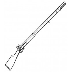 fusil de cavalerie à baïonnette