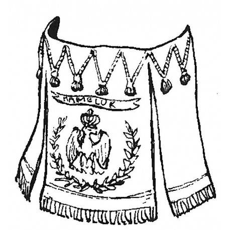 Drum cloths, mameluke kettle-drummer