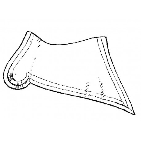 Saddle with cloth, British style