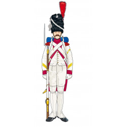 Grenadiers -Hollandais ,de la garde sous officier