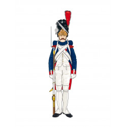 grenadiers - fusiliers ,de la garde sous-officier