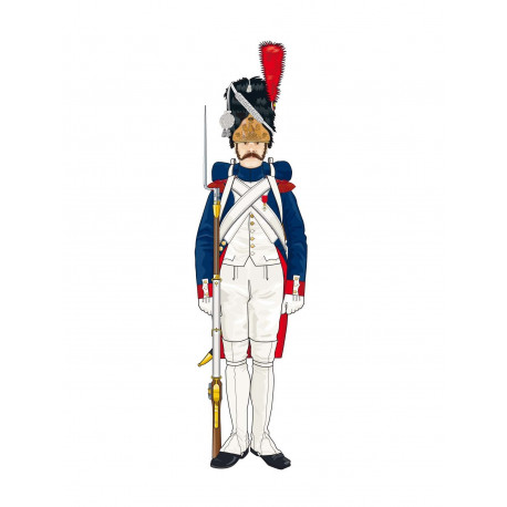 grenadiers - fusiliers ,de la garde sous-officier