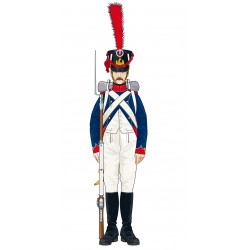 Tirailleurs-grenadiers soldat