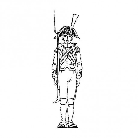 Gendarmerie d'élite 1801-1804 chapeau sous officier