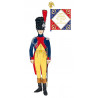 Gendarmerie d'élite 1804-1806 bonnet porte drapeau