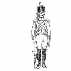 Infanterie de la ligne Italienne 1804-1812 sous officier