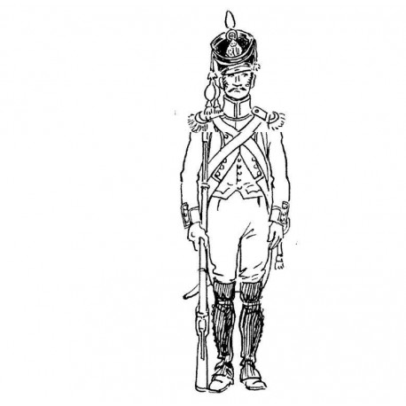 Infanterie de la ligne Italienne 1804-1812 sous officier