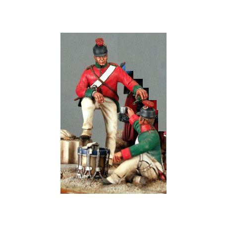 Fusilier et Tambour de l'Infanterie de l'armée de l'Orient