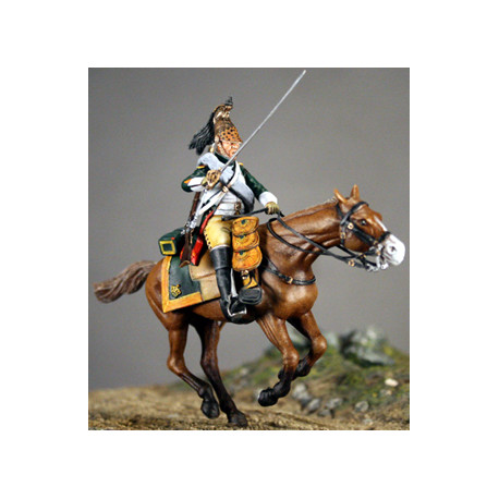 Brigadier Dragon de la garde à la charge 1809