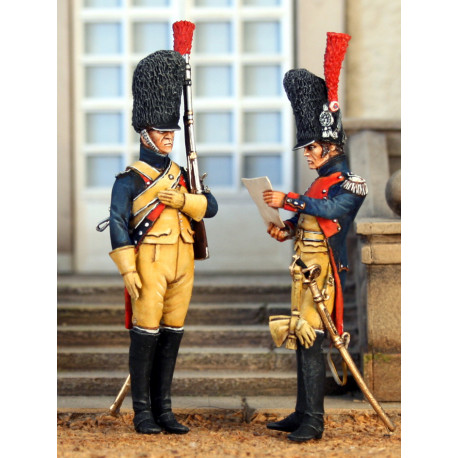 Officier & Gendarme à cheval de la garde 1809