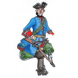 cavalirie de la maison du roi 1730-1750 soldat