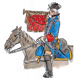 Cavalirie française 173-1750 trompette