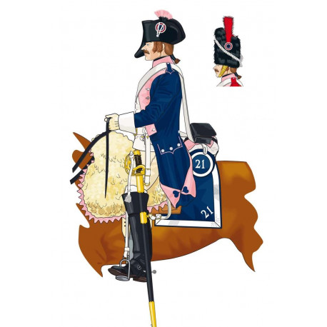 cavalerie 1794-1803 Cie du centre ,soldat