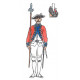 Garde suisses 1775-1792 sous-officier