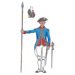 Garde française 1775-1789 officier