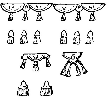 ornements de harnachement de roustan