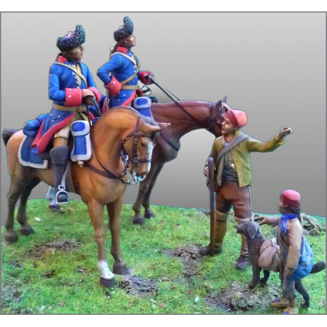 Cavalerie Canadienne Nouvelle France 1759