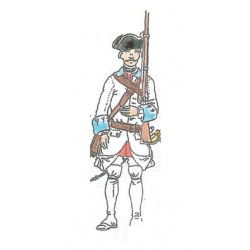 Infanterie française 1750-1760 soldat