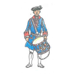 Infanterie française 1750-1760 tambour