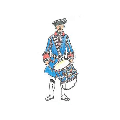 Infanterie française 1750-1760 tambour