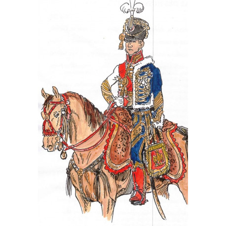 Junot,colonel, général des Hussards