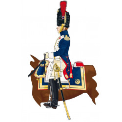 Grenadier de la garde Officier 1804-1815