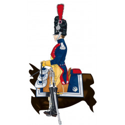 Gendarmerie D'élite à Cheval Officier 1804-1814