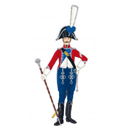 Infanterie légère 1804-1815 chasseur tambour major