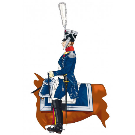 Infanterie légère 1804-1815 chasseur officier