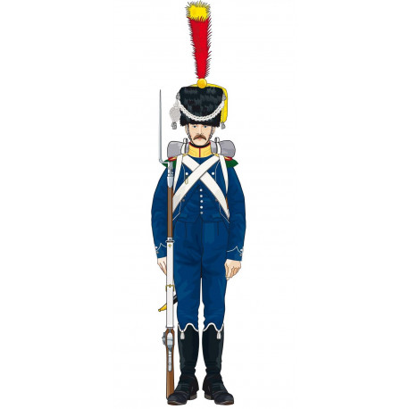 Infanterie légère 1804-1815 Voltigeur soldat