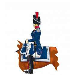 Infanterie légère 1804-1815 carabinier officier