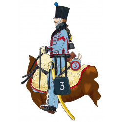 Hussard tenue de campagne 1804-1815 soldat