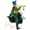 Hussard grande tenue 1813-1815 trompette