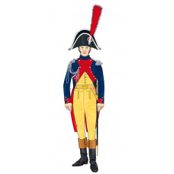 Gendarmerie d'élite 1801-1804 chapeau officier