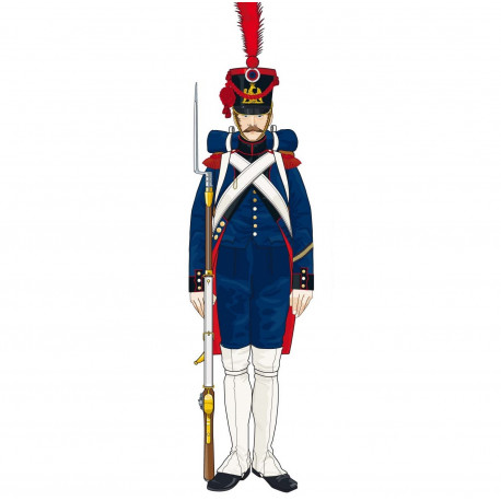 genie de la garde 1810-1814 sous-officier