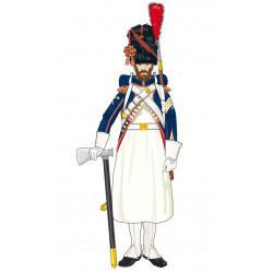 sapeur grenadier de la garde sous-officier