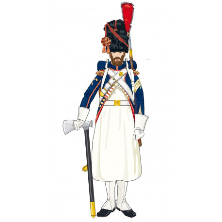 sapeur grenadier de la garde sous-officier