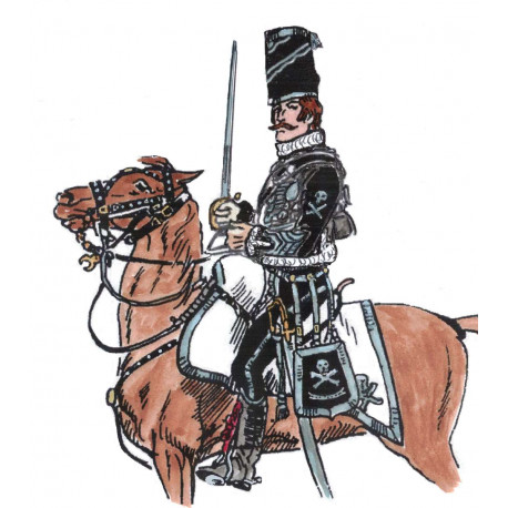 Hussard de la mort 1793 officier