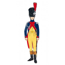 Gendarmerie d'élite 1804-1806 bonnet officier