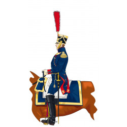 Artillerie de la ligne officier à cheval