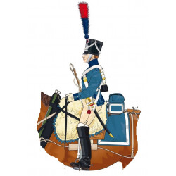 train d'artillerie de la ligne 1809-1812 soldat