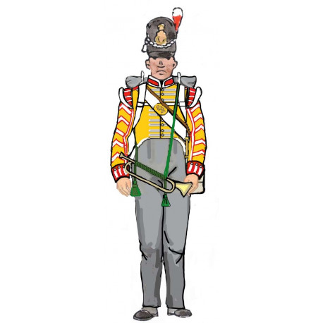 Infanterie De Ligne  Anglaise 1812-1815 Clairon