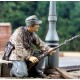 German soldier with grenade launcher